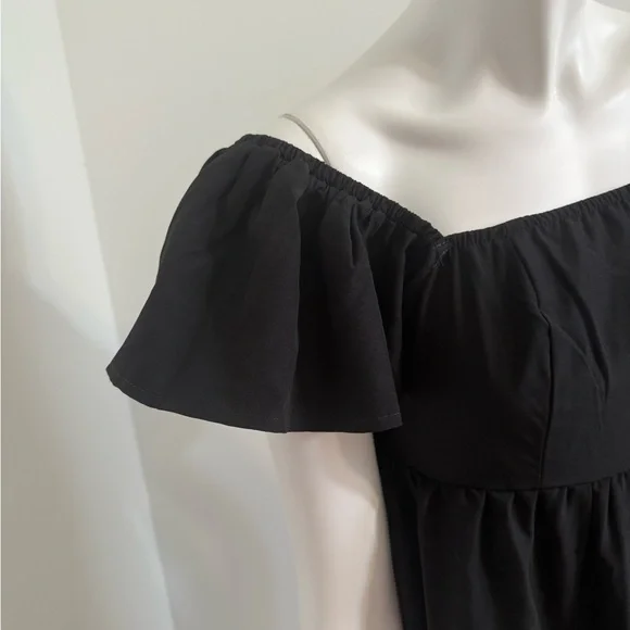 women's midi dress, size S, black - Picture 3 of 10